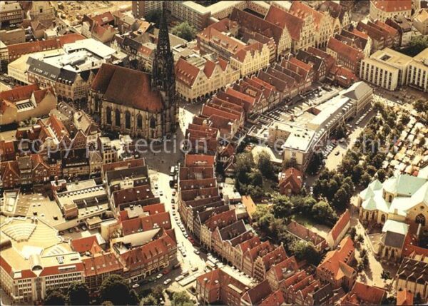 Muenster Westfalen Stadtzentrum St Lambertikirche Prinzipa