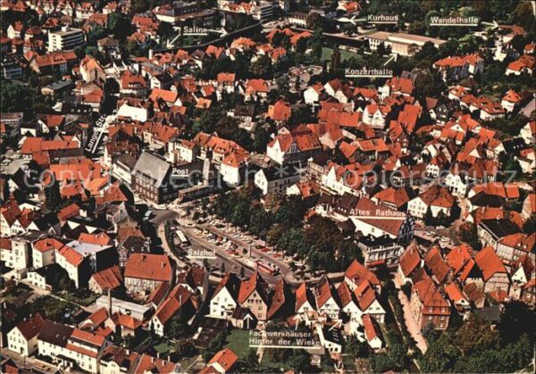 Bad Salzuflen Fliegeraufnahme