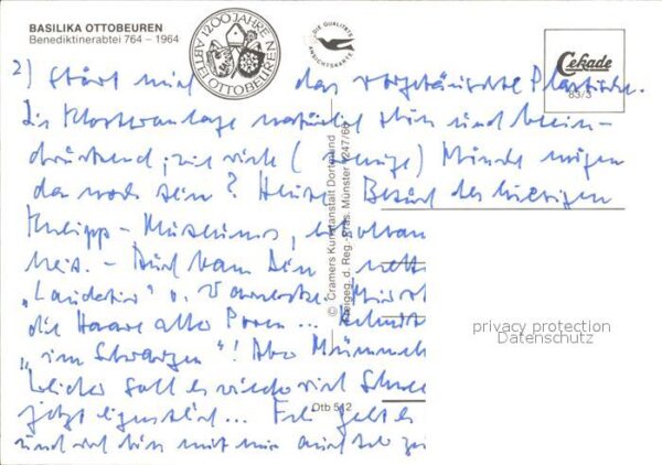 Ottobeuren Basilika Benediktinerabtei Fliegeraufna – Bild 2