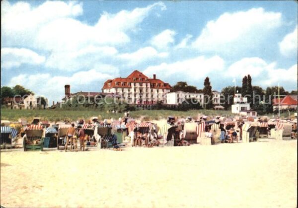Heringsdorf Ostseebad Usedom FDGB Heim Solidarität Strand