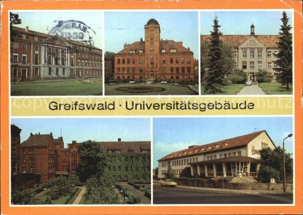 Greifswald Mecklenburg Vorpommern Universitätsgebäude