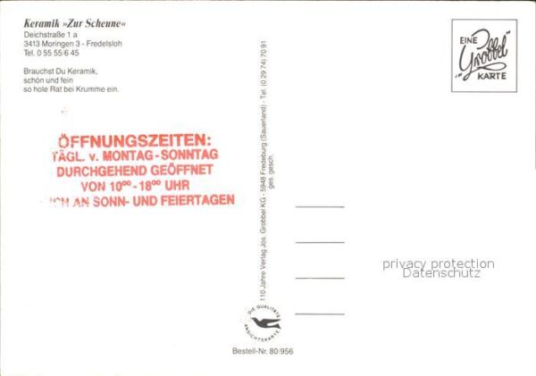 Fredelsloh Keramik Zur Scheune – Bild 2