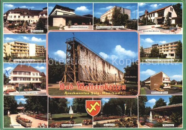 Bad Westernkotten Ortsmitte Kurmittelhaus Sanatorium Kurh