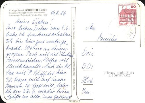 Schieder Kneipp Kurort Fontänen Kneippbecken Pro – Bild 2