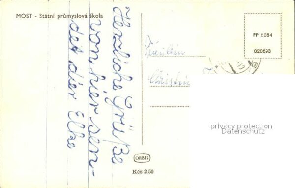 Most Bruex Czechia Statni prumyslova skola Schule – Bild 2