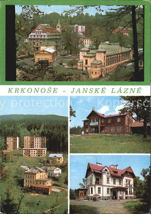 Janske Lazne Jansky dvur a kolonada Bytova vystavba