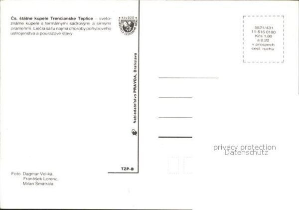 Trencianske Teplice Teilansichten Kurort – Bild 2