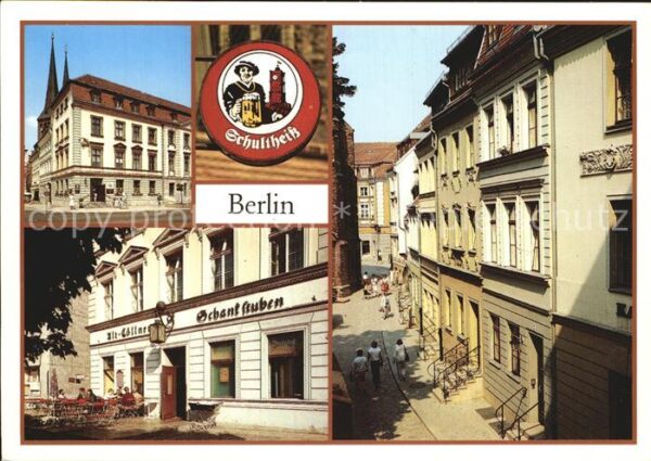 Berlin Gaststätte Zur Rippe Nikolaikirchplatz