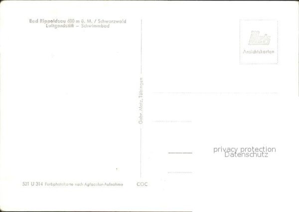 Bad Rippoldsau Schwarzwald Luitgardstift Schwimmbad – Bild 2