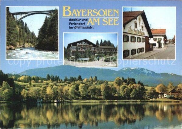 Bayersoien Bad Luftkurort Moorbadeort Feriendorf Paffe