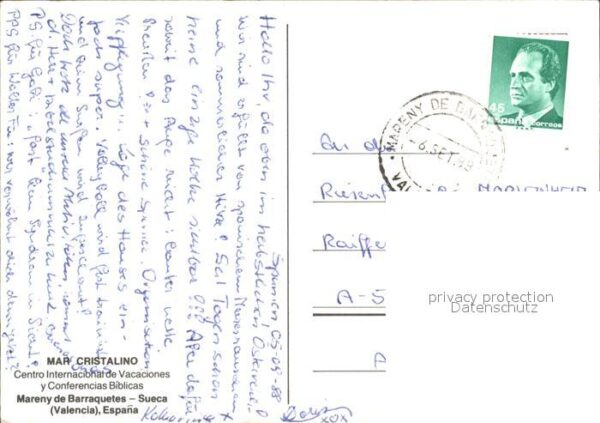 Mareny de Barraquetas Mar Cristalino Centro Internacional de – Bild 2