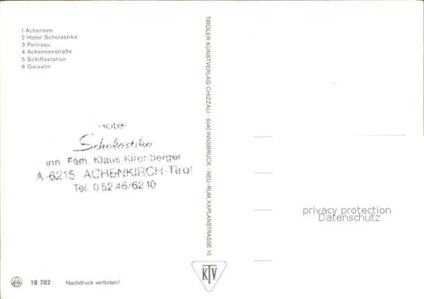Achensee Hotel Scholastika Pertisau Achenseestra – Bild 2