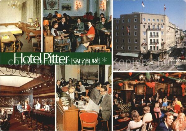 Salzburg Oesterreich Hotel Pitter Restaurant Bar