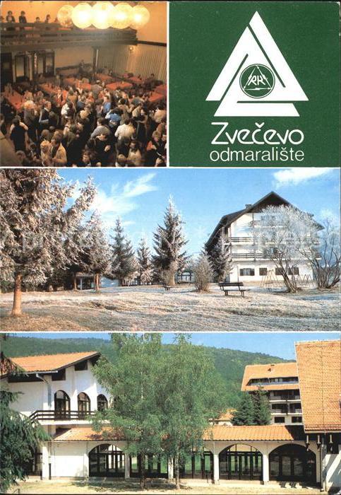 Zvecevu Odmaraliste Sour a Rade Koncar Hotel Re
