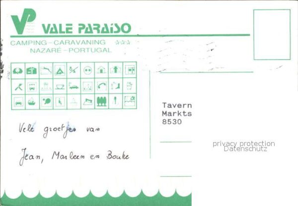 Nazare Portugal Camping Caravaning Vale Paraiso Swimmin – Bild 2