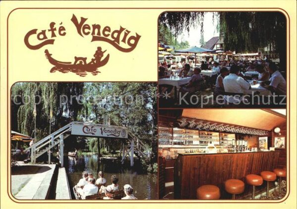 Lehde Cafe Venedig Bar Gartenrestaurant Wasse