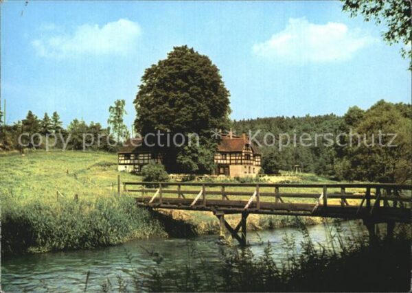 Reissig Plauen Ferienheim Lochbauer Brücke