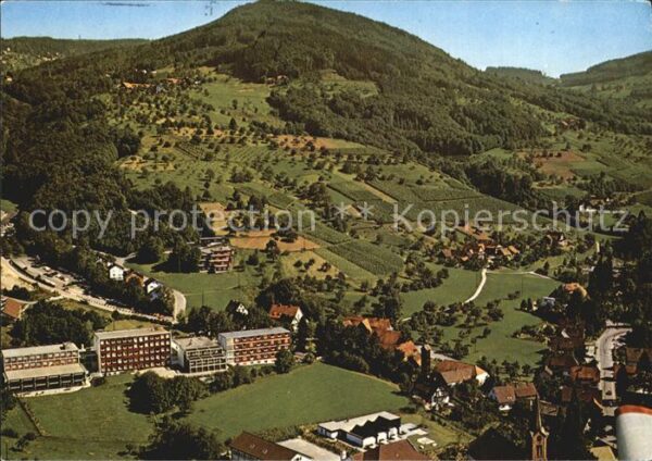 Sasbachwalden Kurkliniken Dr Wagner Schwarzwald Flieg