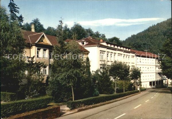 Bad Griesbach Schwarzwald  Mütterkurheim St Anna Schwarzwaldbau