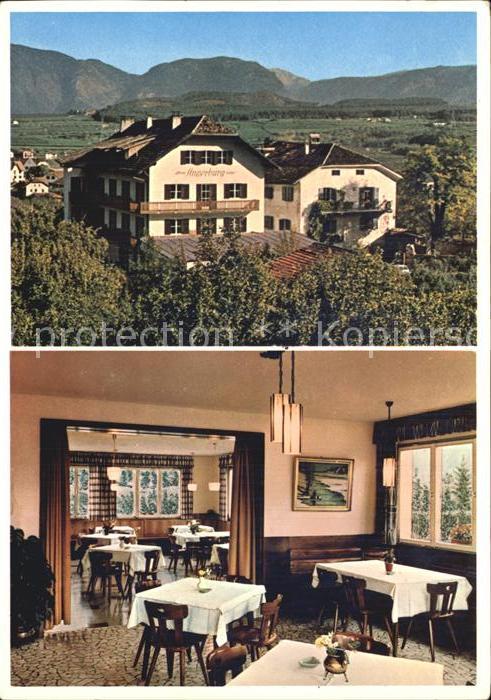 Eppan Suedtirol Gasthof Pension Angerburg an der Weinst