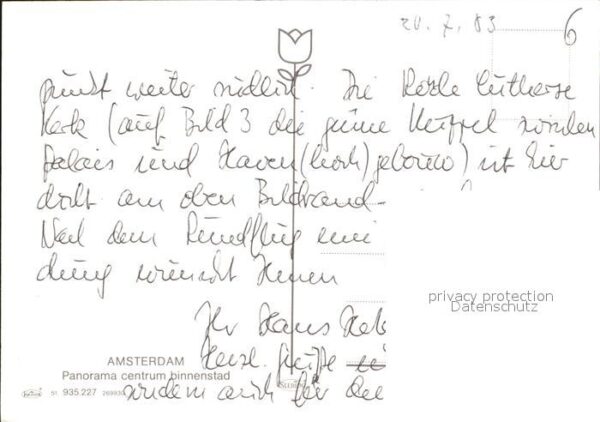 Amsterdam Niederlande Panorama centrum binnenstad Luchtopname – Bild 2