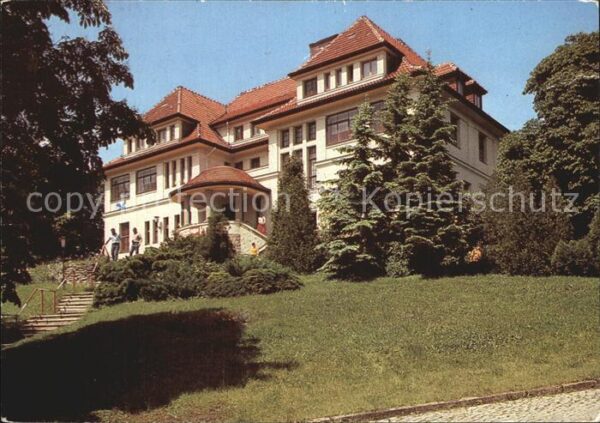 Gernrode Harz FDGB Erholungsheim Stubenberg