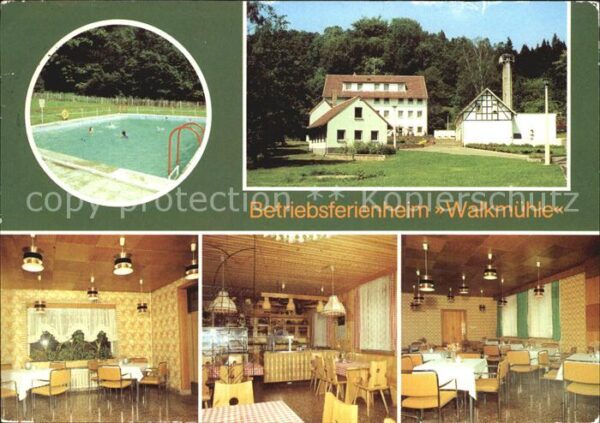 Muehltal Thueringen Betriebsferienheim Walkmühle Räumlichke
