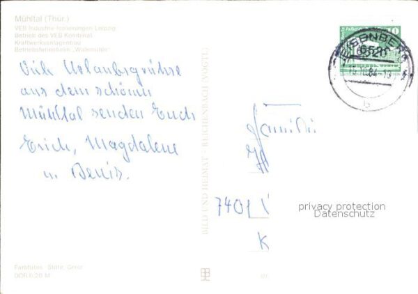 Muehltal Thueringen Betriebsferienheim Walkmühle Räumlichke – Bild 2