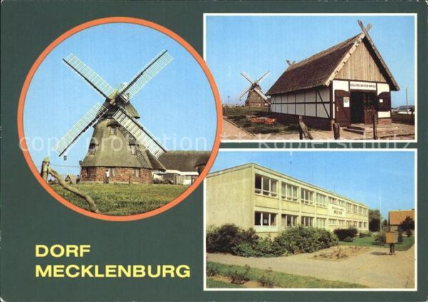 Dorf Mecklenburg Gaststätte Mecklenburger Mühle Galerie