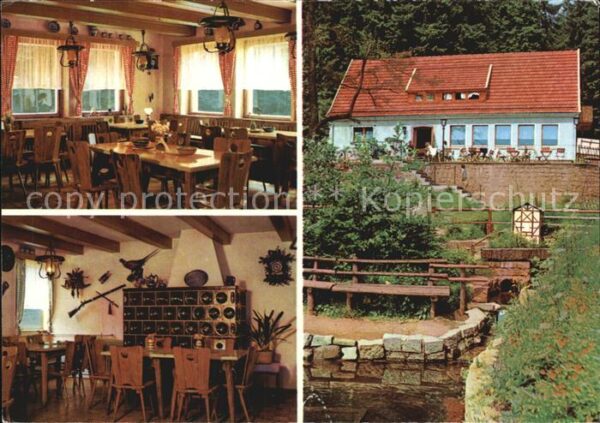 Leinefelde Konsum Waldklause Köhlersgrund Naherhol