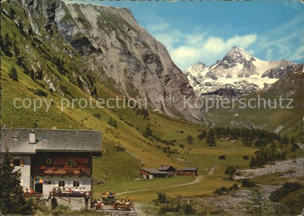 Kals Grossglockner Lucknerhaus im Ködnitztal Hohe Tauern