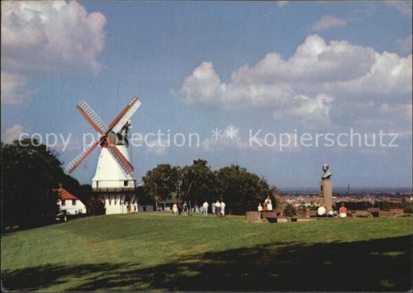 Dybbol Molle med Sonderborg Windmühle Denkmal