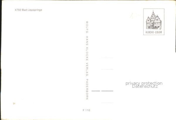 Bad Lippspringe Karl Hansen Klinik Wasserspiele – Bild 2