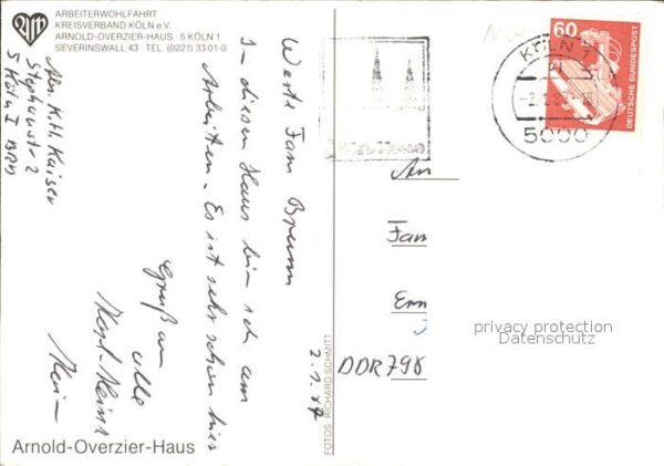 Koeln Rhein AWO Arnold Overzier Haus – Bild 2