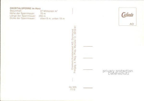 Okertalsperre Fliegeraufnahme – Bild 2