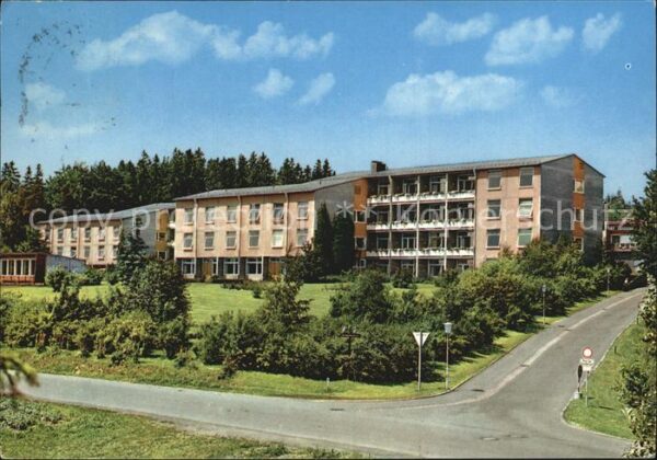 Bad Steben LVA Sanatorium Frankenwarte im Frankenw