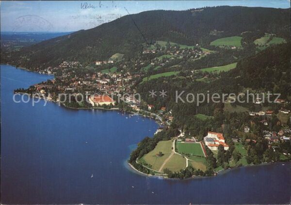 Tegernsee Schloss Rheumaklinik der LVA Fliegerauf