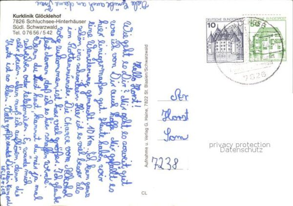 Hinterhaeuser Kurklinik Glöcklehof Schwarzwald – Bild 2