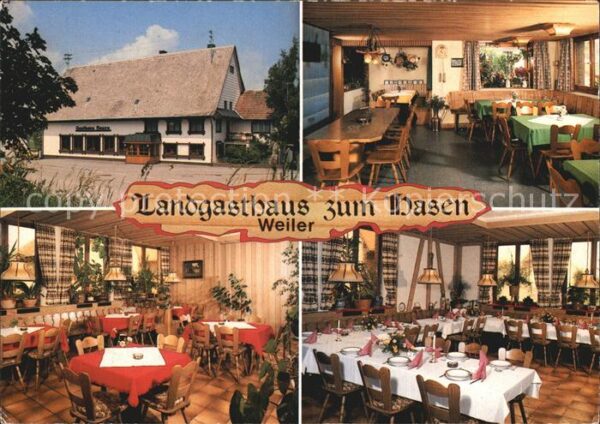 Weiler Koenigsfeld Landgasthaus zum Hasen