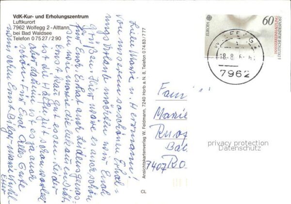 Alttann Allgaeu VdK Kurheim Erholungszentrum Gartenterr – Bild 2