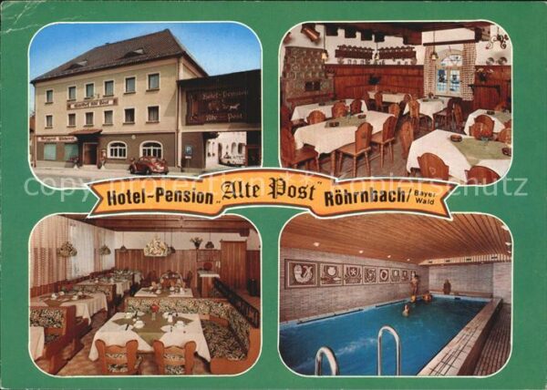 Roehrnbach Hotel Pension Alte Post Restaurant Hall