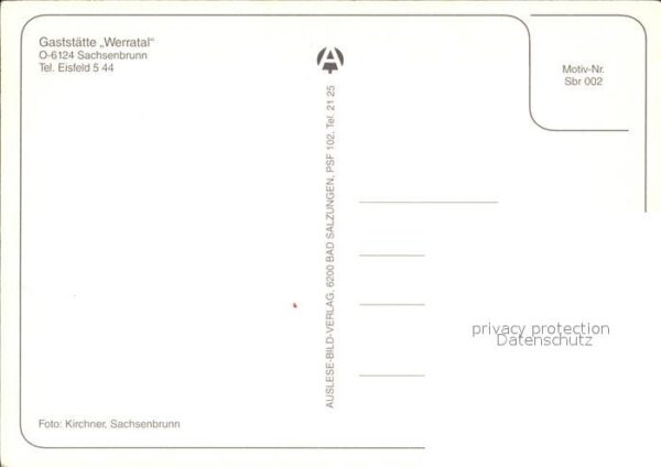 Sachsenbrunn Gaststätte Werratal – Bild 2