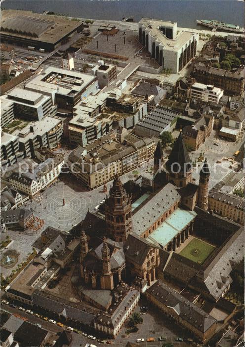 Mainz Rhein Dom Markt Brand Gutenberg Museum Rheing