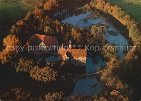 Luedinghausen Burg Vischering Fliegeraufnahme