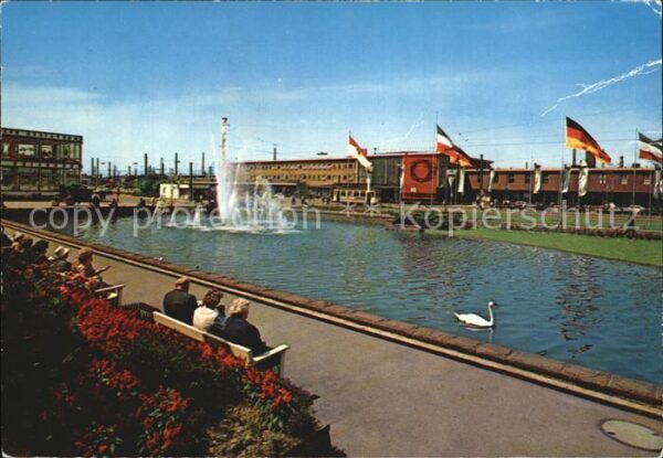 Dortmund Bahnhofsvorplatz Fontäne Wasserspiele S