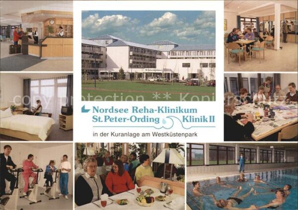 St Peter-Ording Nordsee Reha Klinikum Kuranlage Westküs