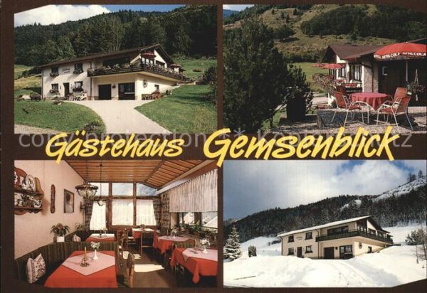 Brandenberg Todtnau Gästehaus Gemsenblick Schwarzwald