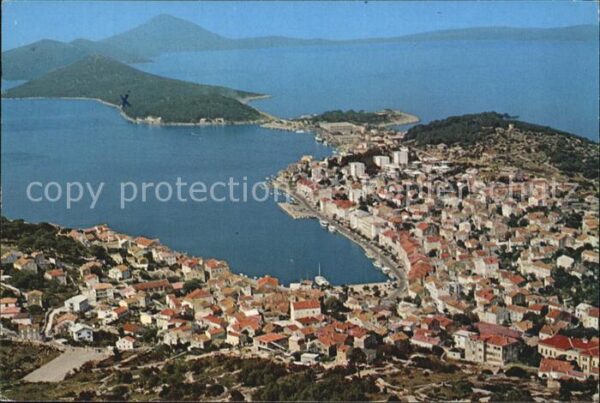 Mali Losinj Panorama Fliegeraufnahme