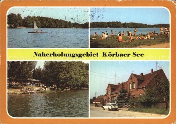 Koerba Naherholungsgebiet Körbaer See
