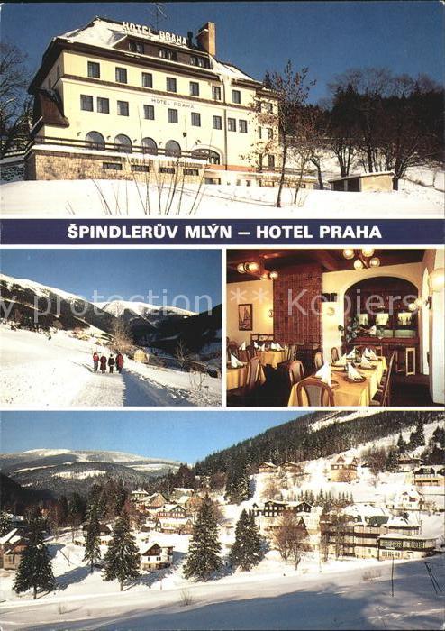 Spindleruv Mlyn Spindlermuehle Hotel Praha Krkonose Winterpanorama Rie